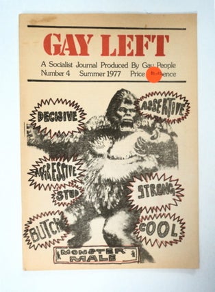 92889] GAY LEFT: A SOCIALIST JOURNAL PRODUCED BY GAY PEOPLE