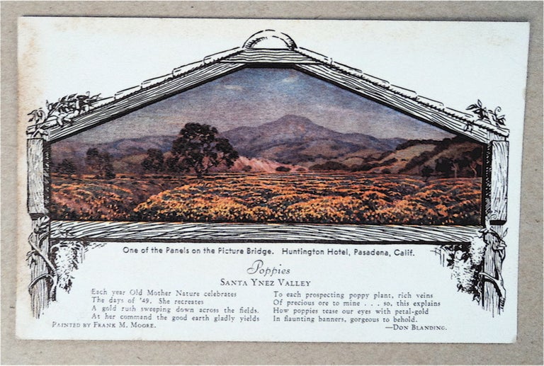 [92954] Poppies, Santa Ynez Valley. Don BLANDING.