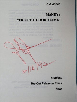 Mandy: "Free to Good Home" / Thomas Black 1978-