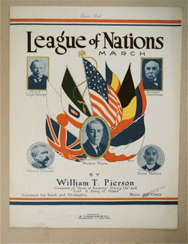 [93159] League of Nations March. William T. PIERSON.