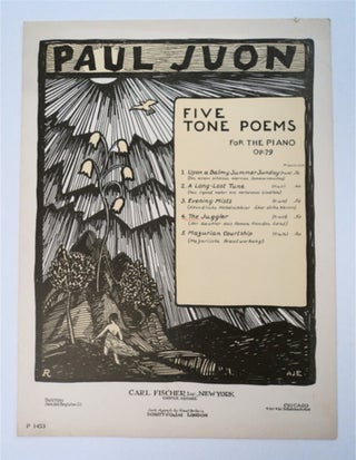93287] Five Tone Poems for the Piano, Op. 79: 4. The Juggler. Paul JUON