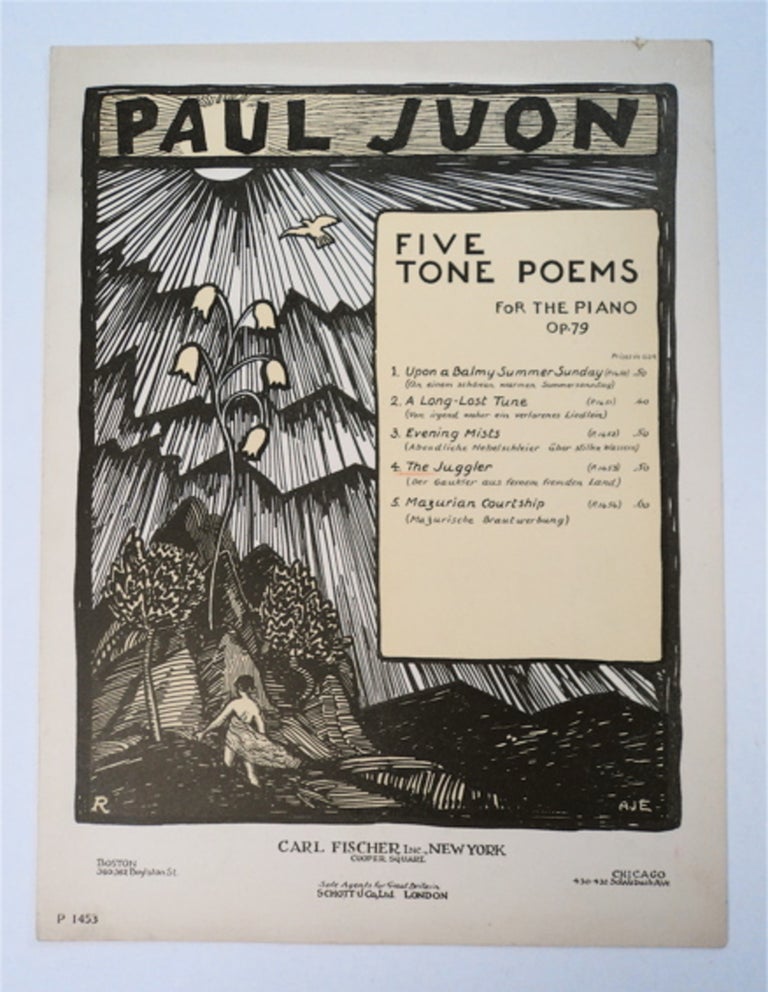 [93287] Five Tone Poems for the Piano, Op. 79: 4. The Juggler. Paul JUON.