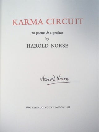 Karma Circuit: 20 Poems & a Preface