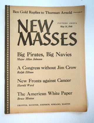 93314] "A Congress Jim Crow Didn't Attend." In "New Masses" Ralph ELLISON