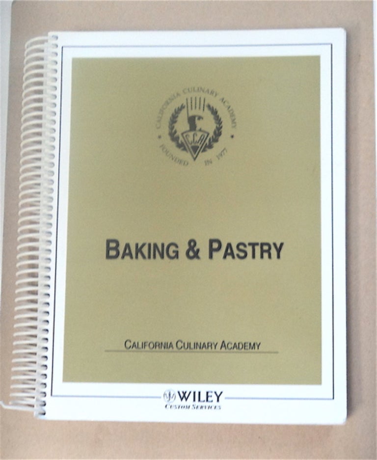[93486] Baking & Pastry. Robert PARKS.