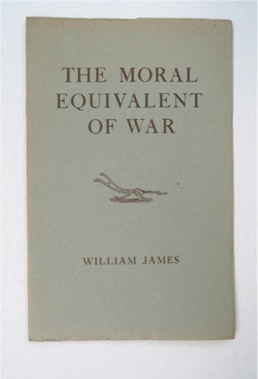 93531] The Moral Equivalent of War. William JAMES