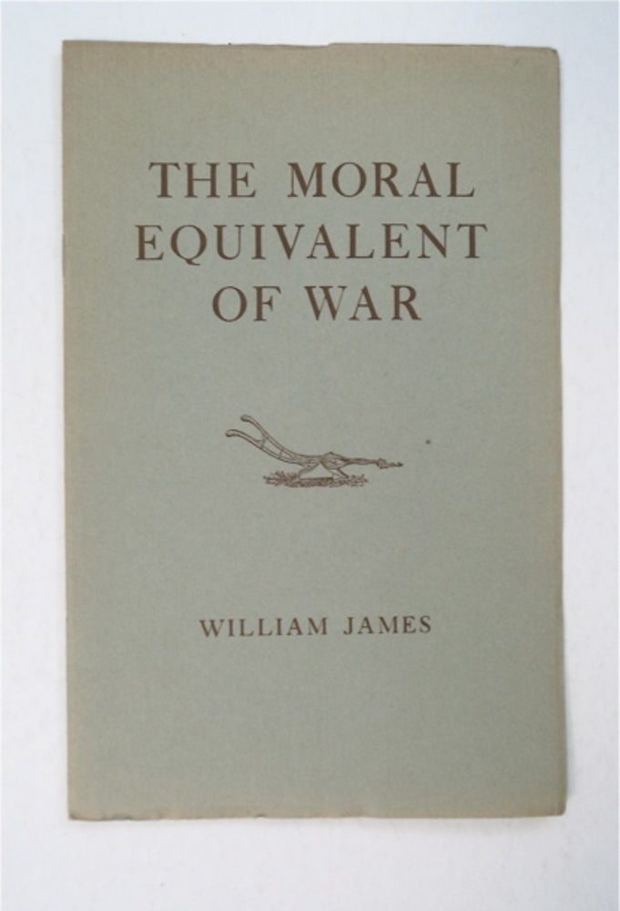 [93531] The Moral Equivalent of War. William JAMES.