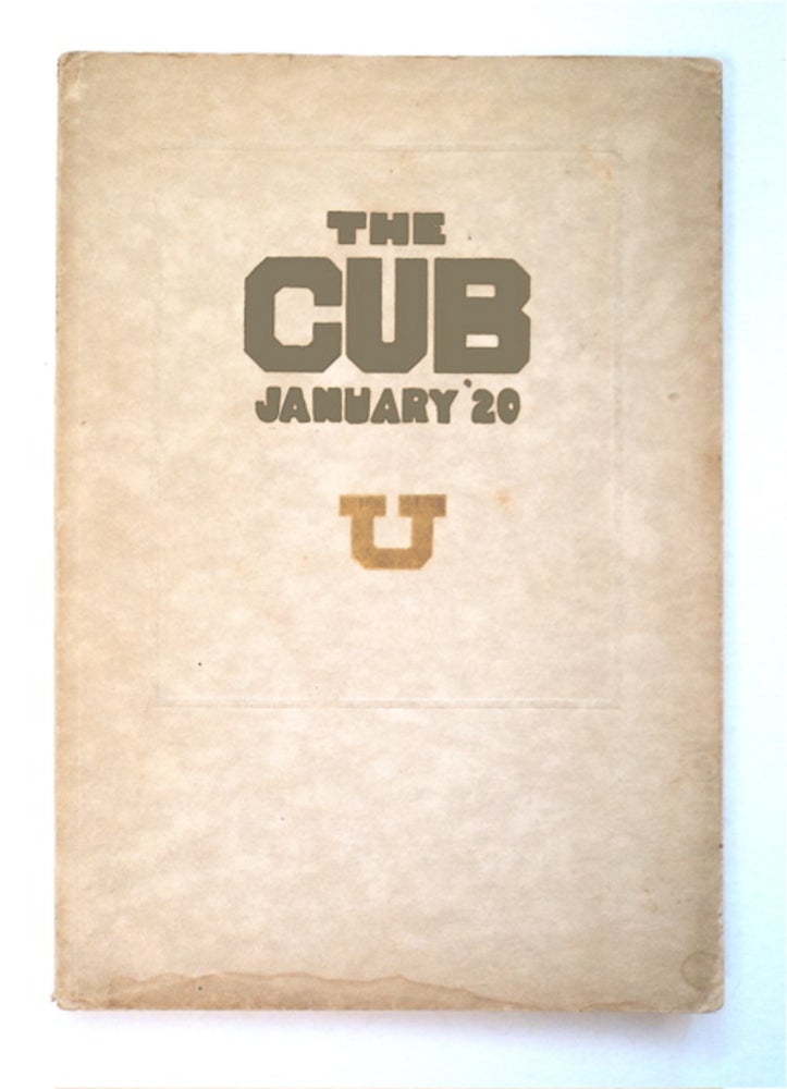 [93578] The Cub: A Semi-Annual Journal. UNIVERSITY HIGH SCHOOL.