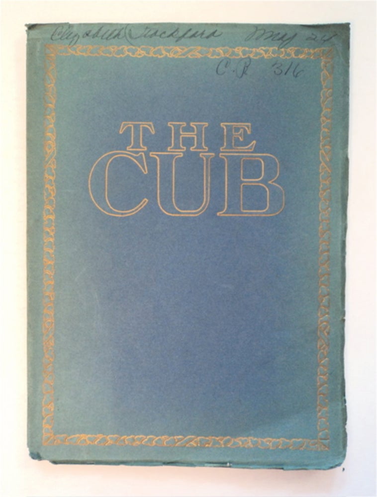 [93580] The Cub: Published by the Student Body. UNIVERSITY HIGH SCHOOL.