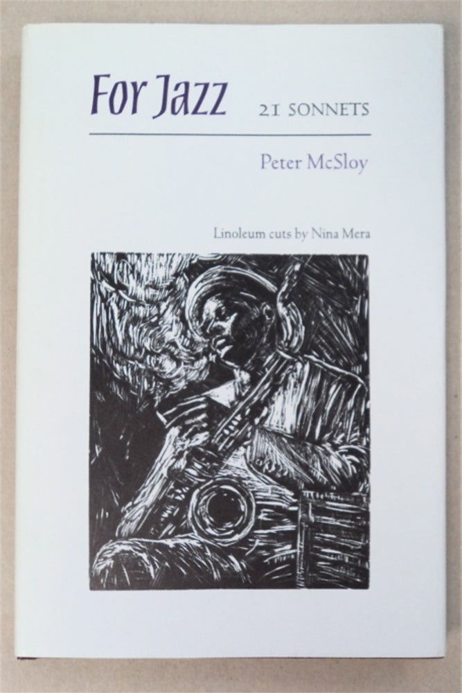 [93728] For Jazz: 21 Sonnets. Peter McSLOY.