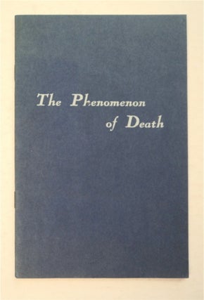 93987] The Phenomenon of Death and Its Liberating Function: Excerpts from the Writings of the...