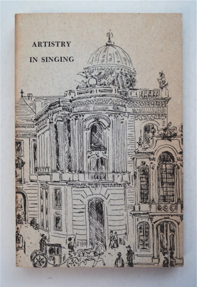 [94258] Artistry in Singing: (Lieder for the American/English-Speaking Singer). George GRIFFITH.