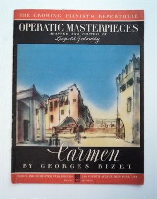 94282] Operatic Masterpieces: Carmen by Georges Bizet. Leopold GODOWSKI, adapted