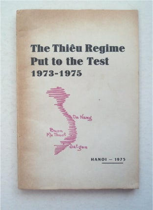 94535] THE THIÊU REGIME PUT TO THE TEST 1973-1975