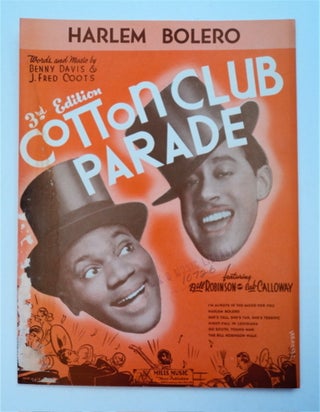 94651] Harlem Bolero: From the 3rd Edition of the "Cotton Club Parade" Benny DAVIS, words J. Fred...