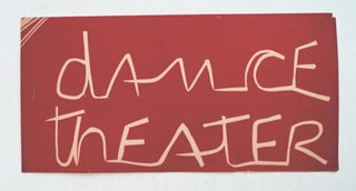 94655] Dance Theater: Program. Lester HORTON, artistic director and choreographer