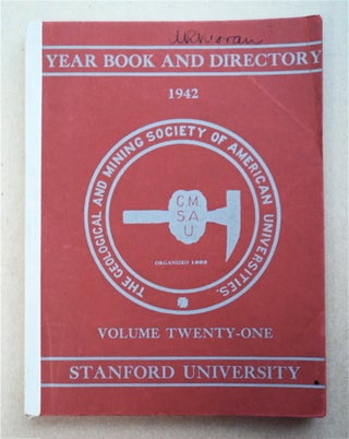 94794] Year Book and Directory of the Geological and Mining Society of American Universities,...