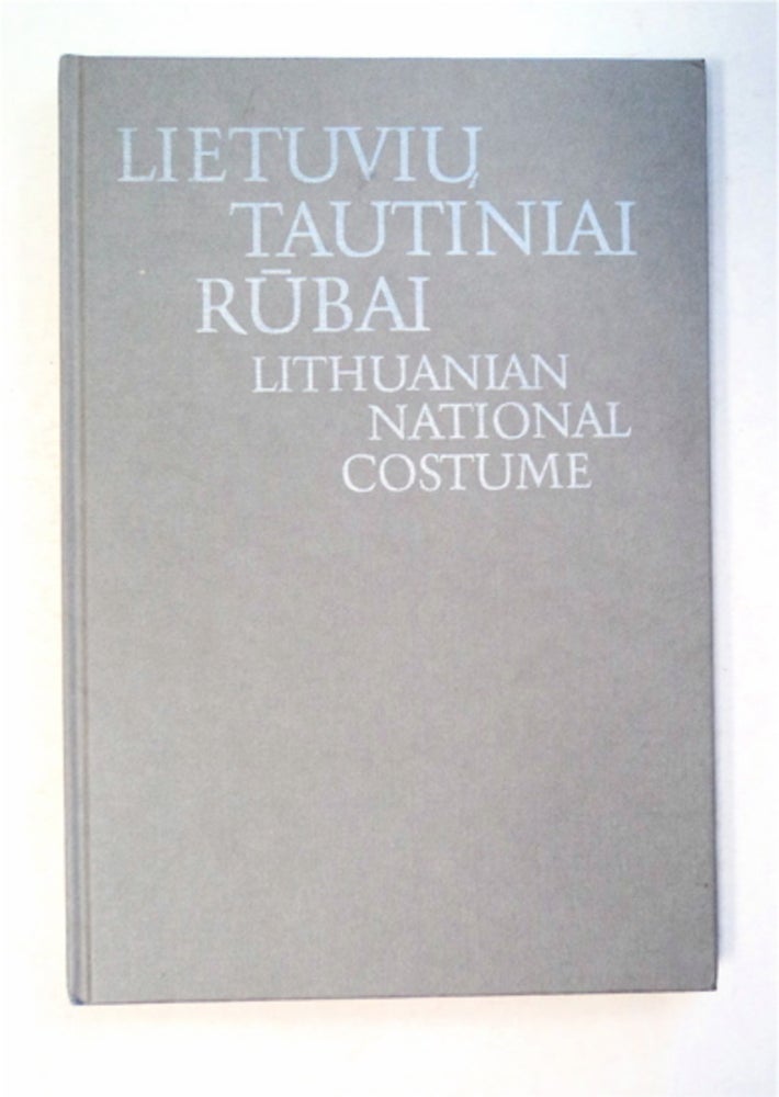 [94836] Lietuviu Tautiniai Rubai / Lithuanian National Costume. Saulius CHLEBINSKAS, dailininkas. Redaktoré Donata Linciuviené.
