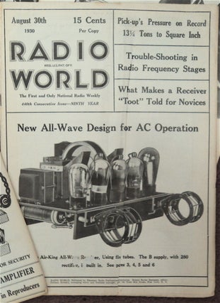 RADIO WORLD: AMERICA'S FIRST AND ONLY NATIONAL RADIO WEEKLY