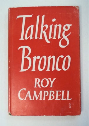 95216] Talking Bronco. Roy CAMPBELL