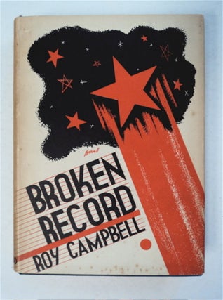 95221] Broken Record: Reminiscences. Roy CAMPBELL