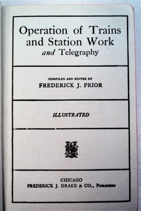 Operation of Trains and Station Work and Telegraphy