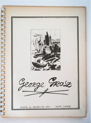 95467] 30 Drawings & Watercolors. George GROSZ
