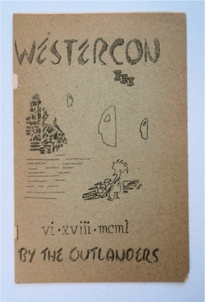 95473] Westercon III, vi - xviii - mcml. WESTERCON