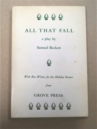 95525] All That Fall. Samuel BECKETT