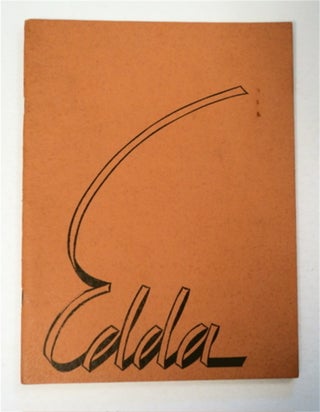 95631] Edda 1938. Donald DRURY, ed