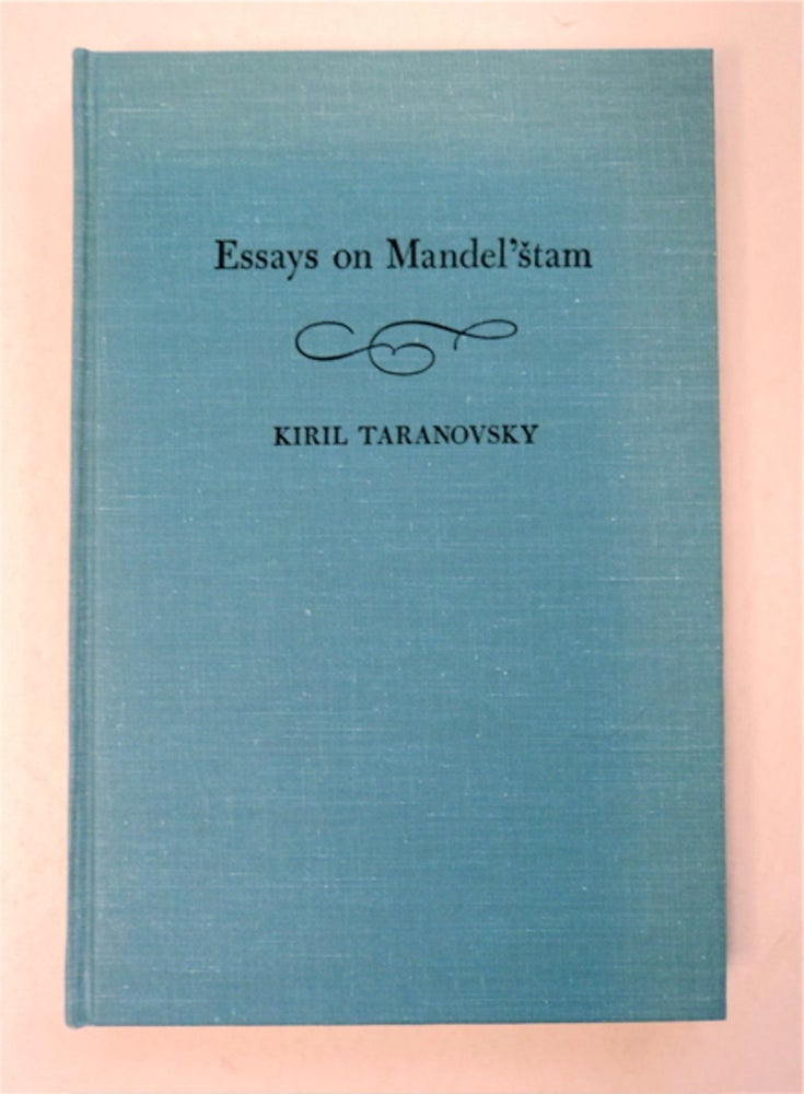 [95877] Essays on Mandel'stam. Kiril TARANOVSKY.