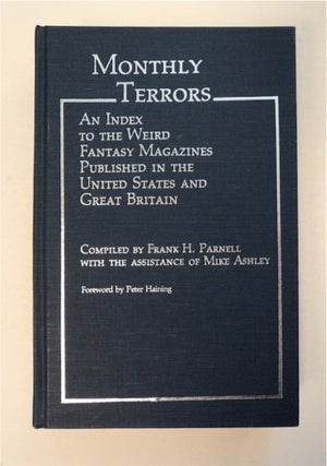 95904] Monthly Terrors: An Index to the Weird Fantasy Magazines Published in the United States...