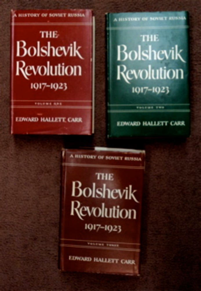 [96129] A History of Soviet Russia: The Bolshevik Revolution 1917-1923. E. H. CARR.