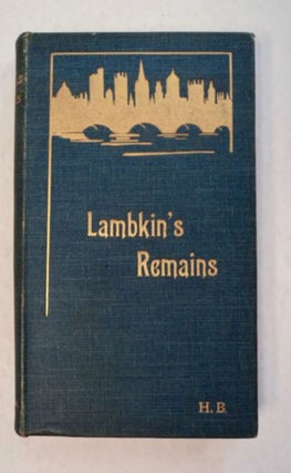 96298] Lambkin's Remains. Hilaire BELLOC