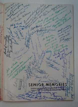 Memories, June, 1948: The Senior Yearbook