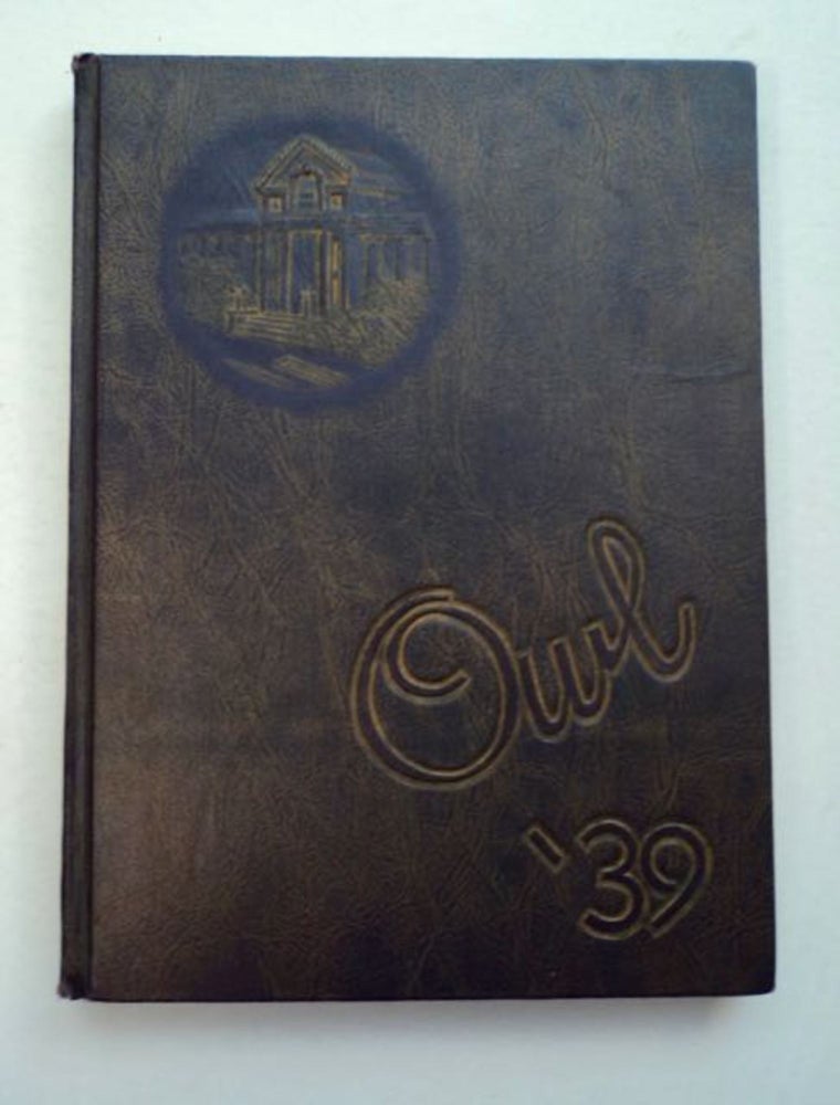 [96734] The Owl for 1939. Richard POMERANTZ, ed.