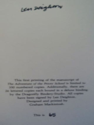 The Adventure of the Priory School: A Facsimile of the Original Manuscript in the Marvin P. Epstein Sherlock Holmes Collection