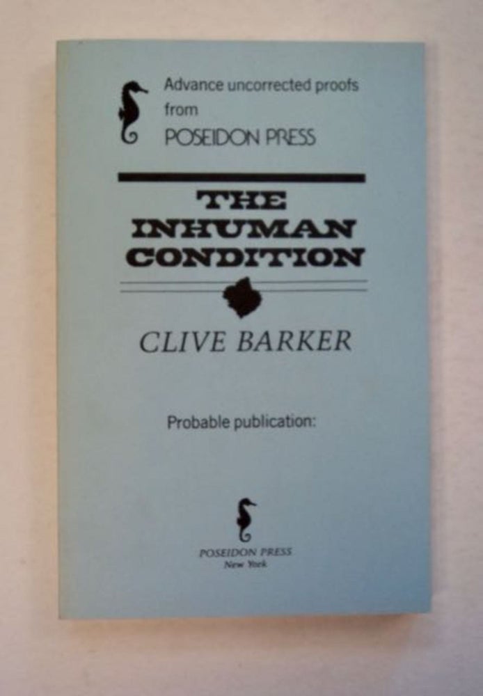 [96789] The Inhuman Condition. Clive BARKER.