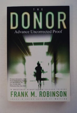 96904] The Donor. Frank M. ROBINSON