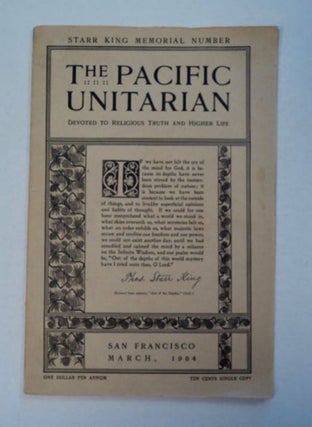96951] The Pacific Unitarian. Thomas Starr KING