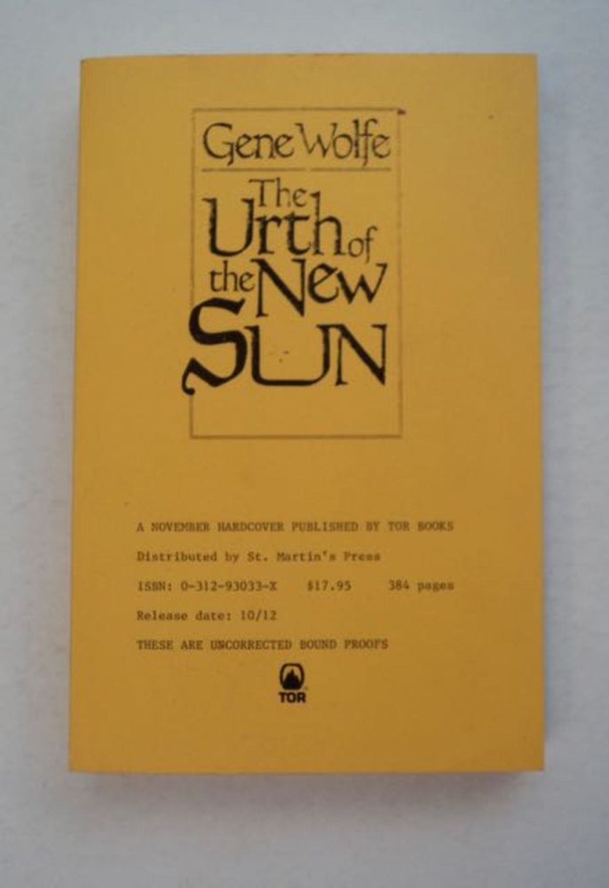 [96986] The Urth of the New Sun. Gene WOLFE.