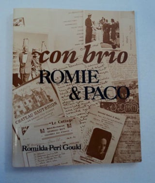 97324] Con Brio: Romie & Paco. Romilda Peri GOULD