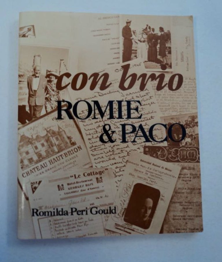[97324] Con Brio: Romie & Paco. Romilda Peri GOULD.