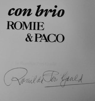 Con Brio: Romie & Paco