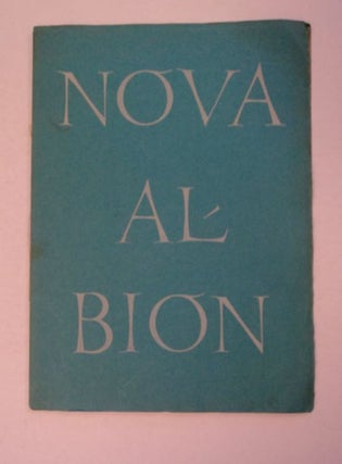 97329] Nova Albion. Francis P. FARQUHAR