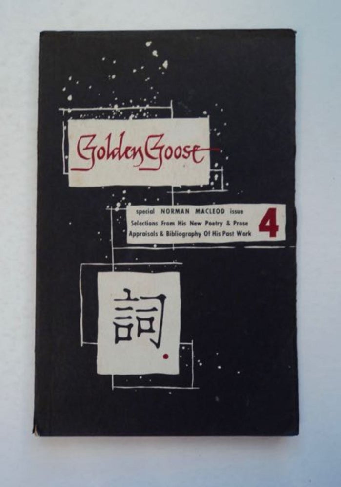[97531] Special Norman Macleod Issue of "Golden Goose" Norman MACLEOD.
