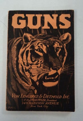 97580] Guns: Shot Guns, Rifles, Small Arms, Ammunition and Shooting Accessories 1927-8. VON...