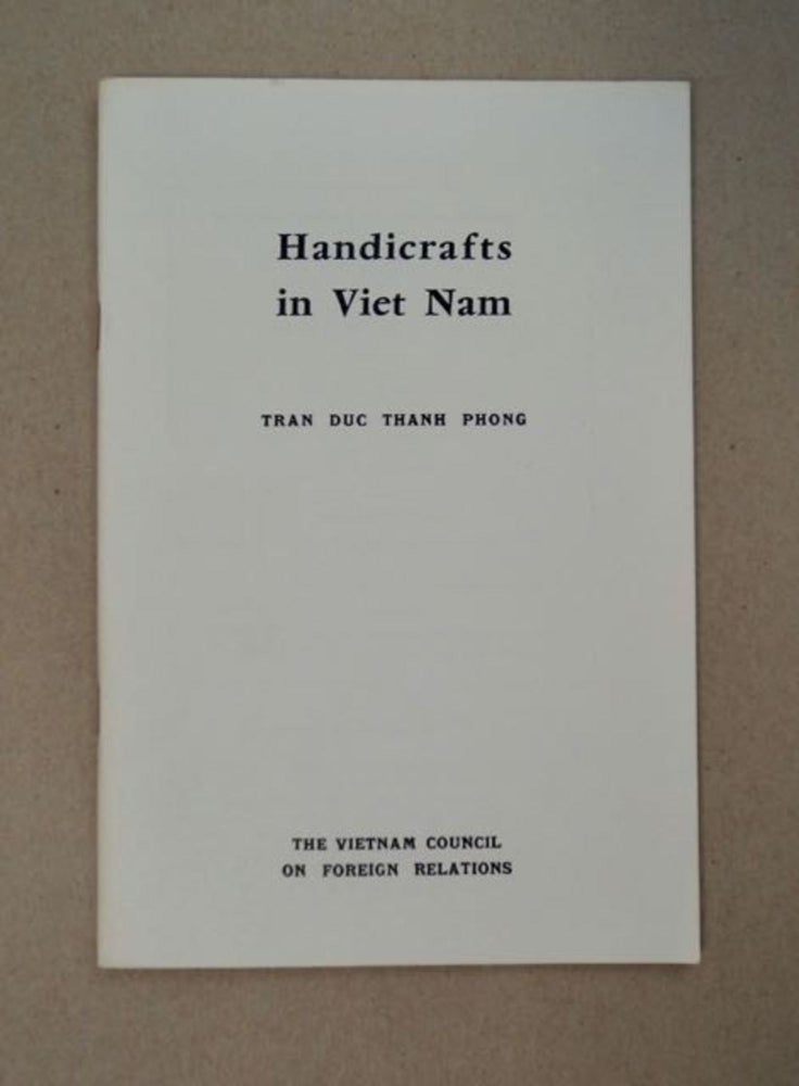 [97653] Handicrafts in Viet Nam. TRAN Duc Thanh Phong.