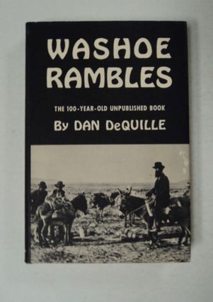97919] Washoe Rambles. Dan DeQUILLE
