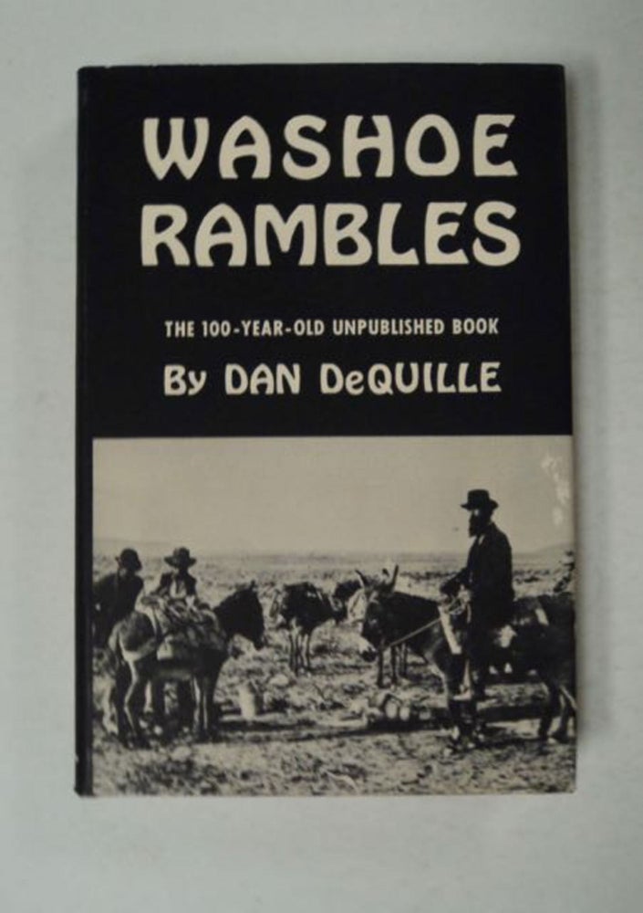 [97919] Washoe Rambles. Dan DeQUILLE.